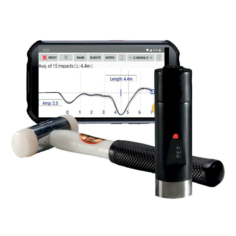 Pile Echo Tester