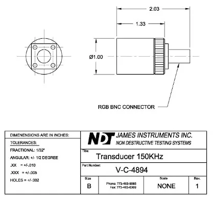 Transducer 150KHz Layout